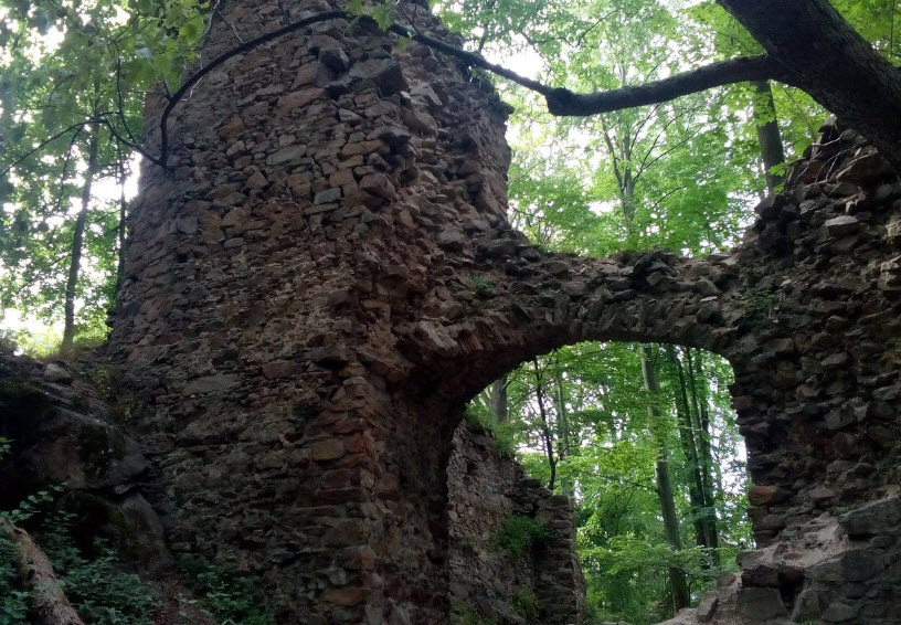 Zřícenina Hradu Oheb, Czech Republic (Czechia)